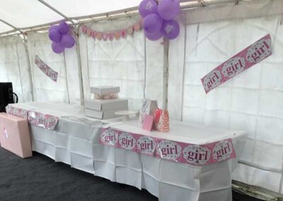 Event in the Marquee at The Hurdlemakers Arms