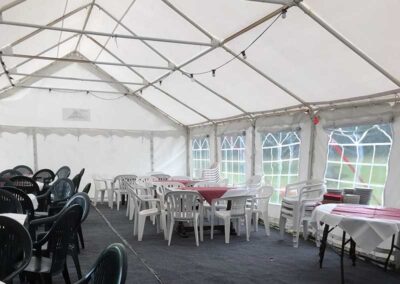 Event in the Marquee at The Hurdlemakers Arms