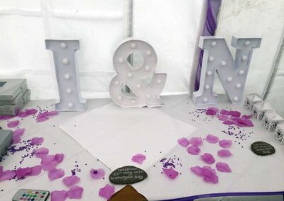 Event in the Marquee at The Hurdlemakers Arms