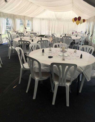 Event in the Marquee at The Hurdlemakers Arms
