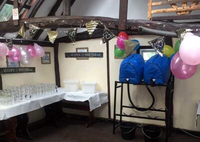 Events in Mortimer's Barn at The Hurdlemakers Arms