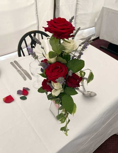 Event in the Marquee at The Hurdlemakers Arms