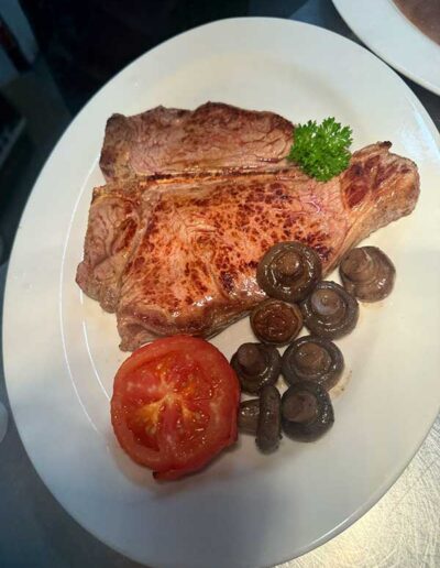 Delicious food at The Hurdlemakers Arms