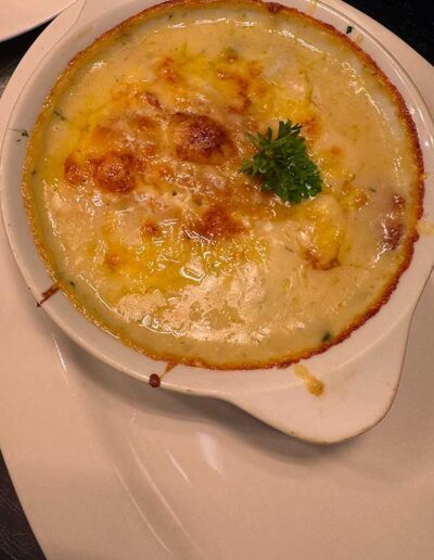Delicious food at The Hurdlemakers Arms
